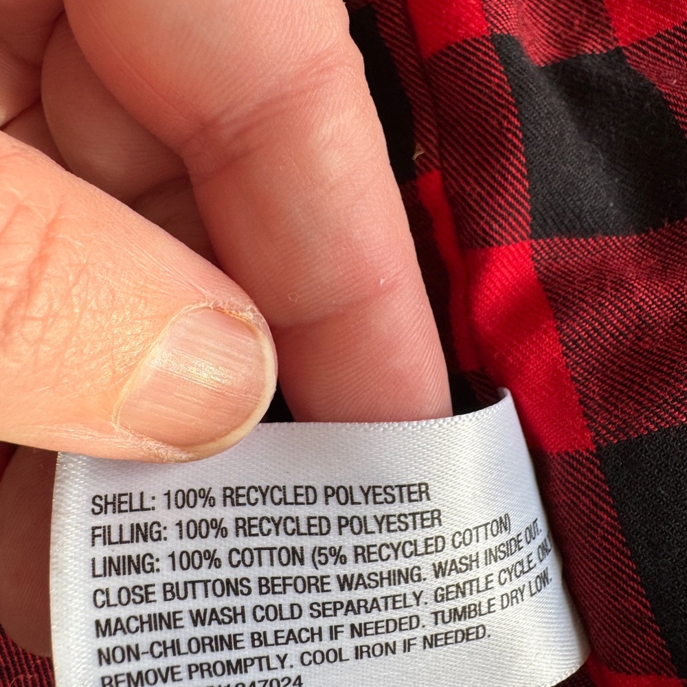 NWT Woolrich plaid lined Shacket - Picture 3 of 7